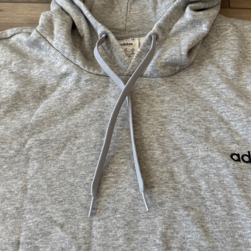 Adidas Gray Womans Hoodie 2XL - Picture 6 of 7